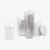 10 Pots De Conservation 200 Ml SUAVINEX Blanc - Suavinex -Produits Pour Bébé 10 pots de conservation 200 ml suavinex