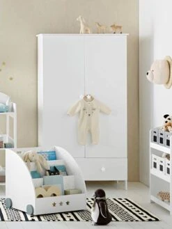 Armoire 2 Portes LIGNE SIRIUS Blanc - Vertbaudet -Produits Pour Bébé armoire 2 portes ligne sirius 4