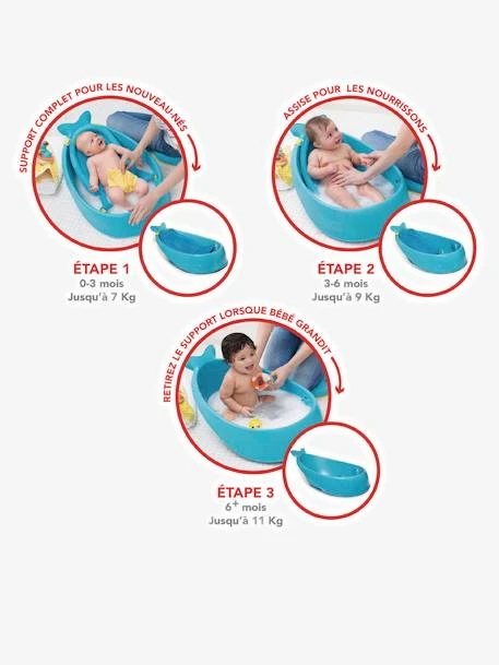 Baignoire évolutive Moby De SKIP HOP Bleu - Skip Hop 8 Baignoire évolutive Moby De SKIP HOP Bleu - Skip Hop – Image 6