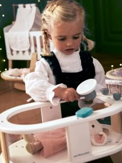 Baignoire Poupon Plexi/bois FSC® Blanc - Vertbaudet -Produits Pour Bébé baignoire poupon plexibois fsc 3