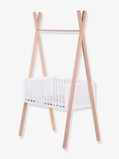 Berceau Tipi évolutif CHILDHOME Naturel/blanc - Childhome -Produits Pour Bébé berceau tipi evolutif childhome 4