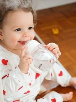 Biberon D'apprentissage 2 En 1 (210 Ml) BEABA Vert Sauge - Beaba -Produits Pour Bébé biberon dapprentissage 2 en 1 210 ml beaba 5