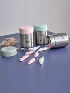 Boîte à Lunch Thermos Repas LÄSSIG Little Chums Menthe/chien - Lassig -Produits Pour Bébé boite a lunch thermos repas lassig little chums 4