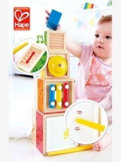 Boîtes Gigognes Musicales HAPE Rouge - Hape 13 Boîtes Gigognes Musicales HAPE Rouge - Hape -Produits Pour Bébé boites gigognes musicales hape 5