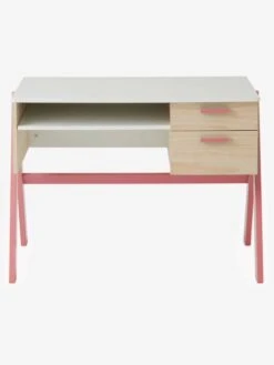 Bureau Enfant Coloriage Rose - Vertbaudet -Produits Pour Bébé bureau enfant coloriage 3