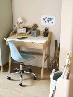 Bureau Enfant Vintage Blanc - Vertbaudet -Produits Pour Bébé bureau enfant vintage 4