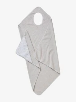 Cape De Bain Parent/bébé Gris Clair - Vertbaudet -Produits Pour Bébé cape de bain parentbebe 2