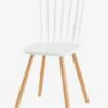 Chaise Enfant Basic, Assise H 45 Cm Blanc/bois - Vertbaudet 1 Chaise Enfant Basic, Assise H 45 Cm Blanc/bois - Vertbaudet -Produits Pour Bébé chaise enfant basic assise h 45 cm