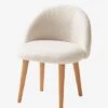 Chaise Fausse Fourrure Maternelle Ivoire - Vertbaudet -Produits Pour Bébé chaise fausse fourrure maternelle