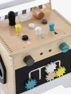 Chariot De Marche Bricolage En Bois FSC® Beige - Vertbaudet -Produits Pour Bébé chariot de marche bricolage en bois fsc 5