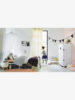 Ciel De Lit Cocoon Blanc - Vertbaudet -Produits Pour Bébé ciel de lit cocoon 3