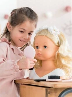 Coffret Coiffure COROLLE Rose - Corolle -Produits Pour Bébé coffret coiffure corolle 5