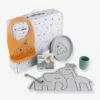 Coffret Repas 5 Pièces DONE BY DEER Goodie Box En Silicone Multicolore - Done By Deer -Produits Pour Bébé coffret repas 5 pieces done by deer goodie box en silicone