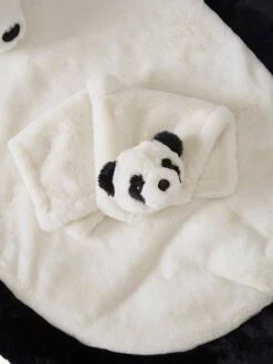 Coffret Tapis De Jeu + Doudou Panda. Noir - Vertbaudet -Produits Pour Bébé coffret tapis de jeu doudou panda 3