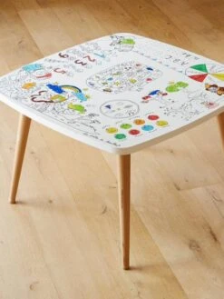 Coloritable L'atelier Des Artistes LES DRÔLES DE BOUILLES Blanc - Les Droles De Bouilles -Produits Pour Bébé coloritable latelier des artistes les droles de bouilles 2