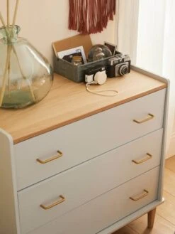 Commode Prof. 42 Cm LIGNE SIXTIES Vert D'eau - Vertbaudet -Produits Pour Bébé commode prof. 42 cm ligne sixties 3