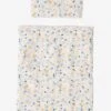 Couette + Oreiller Poupon En Gaze De Coton Blanc Fleuri - Vertbaudet 2 Couette + Oreiller Poupon En Gaze De Coton Blanc Fleuri - Vertbaudet -Produits Pour Bébé couette oreiller poupon en gaze de coton