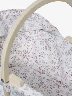 Couffin Pour Poupon En Bois FSC® Et Tissu Beige - Vertbaudet -Produits Pour Bébé couffin pour poupon en bois fsc et tissu 3