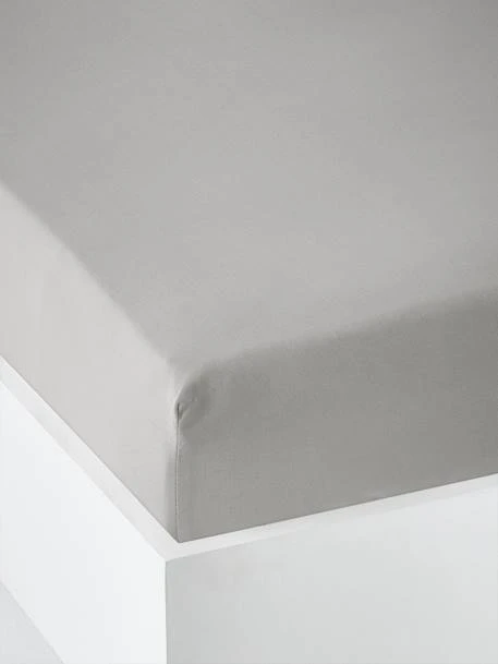 Drap-housse Bébé Uni Oeko-Tex® Lichen - Vertbaudet 7 Drap-housse Bébé Uni Oeko-Tex® Lichen - Vertbaudet – Image 5