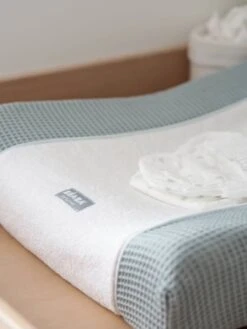 Drap-housse Pour Matelas à Langer BEABA Sofalange Vieux Rose - Beaba -Produits Pour Bébé drap housse pour matelas a langer beaba sofalange 4