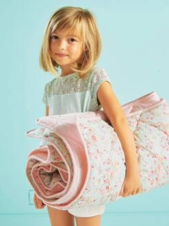 Edredon Matelassé Enfant Vert D'eau - Vertbaudet -Produits Pour Bébé edredon matelasse enfant 3