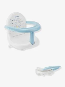 Fauteuil De Bain Pliable BADABULLE Raton Bleu Blanc - Badabulle -Produits Pour Bébé fauteuil de bain pliable badabulle raton 2