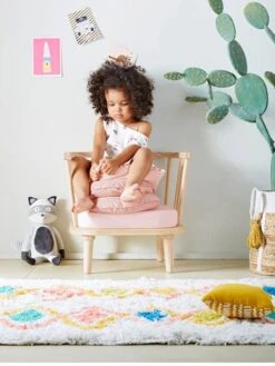 Fauteuil Rétro Rose - Vertbaudet -Produits Pour Bébé fauteuil retro 2