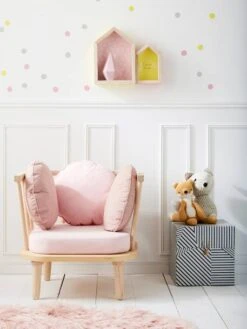 Fauteuil Rétro Rose - Vertbaudet -Produits Pour Bébé fauteuil retro 3