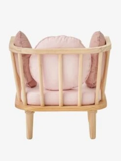 Fauteuil Rétro Rose - Vertbaudet -Produits Pour Bébé fauteuil retro 4