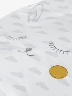 Gigoteuse Sans Manches LAPIN Blanc Motifs Gris - Vertbaudet -Produits Pour Bébé gigoteuse sans manches lapin 1