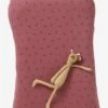Housse De Matelas à Langer En Jersey Bois De Rose Imprimé - Vertbaudet -Produits Pour Bébé housse de matelas a langer en jersey