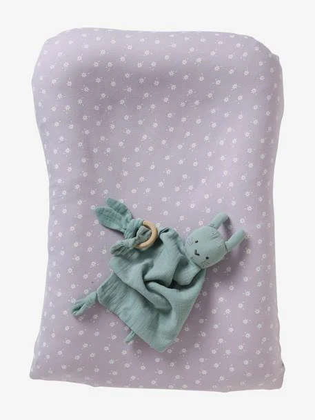 Housse De Matelas à Langer En Jersey Bois De Rose Imprimé - Vertbaudet 8 Housse De Matelas à Langer En Jersey Bois De Rose Imprimé - Vertbaudet – Image 6