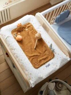 Housse De Matelas à Langer LOVELY FARM écru - Vertbaudet -Produits Pour Bébé housse de matelas a langer lovely farm 4