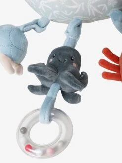 Jouet D'éveil Avec Pince SOUS L'OCÉAN Gris - Vertbaudet -Produits Pour Bébé jouet deveil avec pince sous locean 3