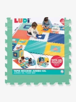 Jumbo Tapis Mousse LUDI Multicolore - Ludi 12 Jumbo Tapis Mousse LUDI Multicolore - Ludi -Produits Pour Bébé jumbo tapis mousse ludi 4