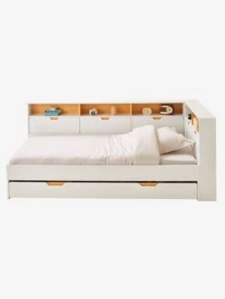 Lit Enfant Multi Rangements TRÉSOR Blanc - Vertbaudet -Produits Pour Bébé lit enfant multi rangements tresor 3