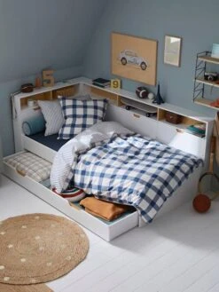 Lit Enfant Multi Rangements TRÉSOR Blanc - Vertbaudet -Produits Pour Bébé lit enfant multi rangements tresor 5