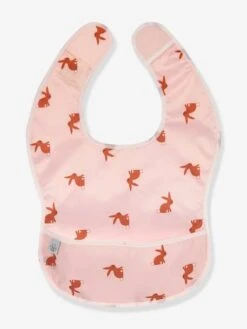 Lot De 2 Bavoirs Avec Poche LÄSSIG Little Forest Little Forest Lapin - Rose + B - Lassig -Produits Pour Bébé lot de 2 bavoirs avec poche lassig little forest 4
