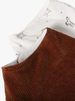 Lot De 2 Bavoirs Bandanas Petit Nomade Lot Caramel Ivoire Imprimé - Vertbaudet -Produits Pour Bébé lot de 2 bavoirs bandanas petit nomade 3