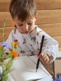 Lot De 2 Bavoirs Manches Longues LÄSSIG Little Forest Renard - Vert Ol - Lassig -Produits Pour Bébé lot de 2 bavoirs manches longues lassig 5