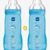 Lot De 2 Biberons 330 Ml MAM Easy Active 2e âge Fairy Tale Lot De 2 Rose - Mam -Produits Pour Bébé lot de 2 biberons 330 ml mam easy active 2e age fairy tale