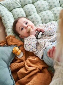 Lot De 2 Hochets En Bois FSC® Vert - Vertbaudet -Produits Pour Bébé lot de 2 hochets en bois fsc 5