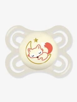 Lot De 2 Sucettes En Silicone MAM Perfect Nuit 2 à 6 Mois Vert + Beige - Mam -Produits Pour Bébé lot de 2 sucettes en silicone mam perfect nuit 2 a 6 mois 2