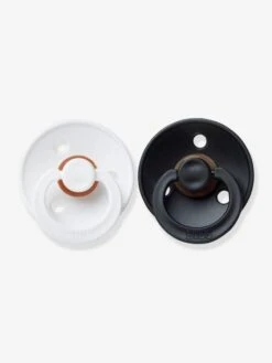 Lot De 2 Sucettes-tétines BIBS Colour, Taille 1 De 0 à 6 Mois Blush & Vanilla - Bibs