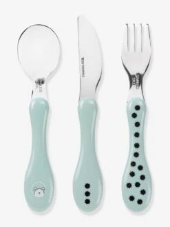 Lot De 3 Couverts 2e âge LÄSSIG Little Mateys Royal Blue - Lassig -Produits Pour Bébé lot de 3 couverts 2e age lassig 5