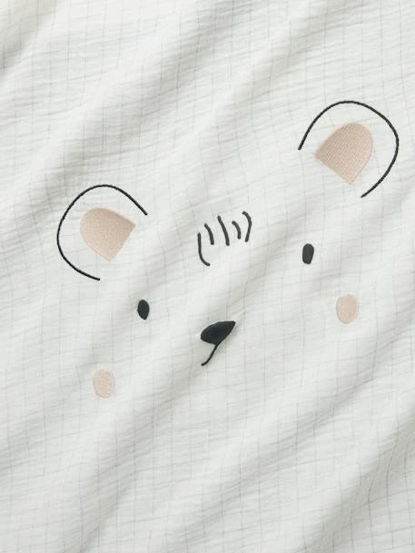 Lot De 3 Langes En Gaze De Coton DANS LES BOIS Multicolore - Vertbaudet 8 Lot De 3 Langes En Gaze De Coton DANS LES BOIS Multicolore - Vertbaudet – Image 6