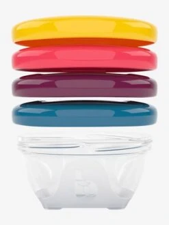 Lot De 4 Boîtes Hermétiques 120 Ml BABYMOOV Babybol Lot De 4 - Babymoov -Produits Pour Bébé lot de 4 boites hermetiques 120 ml babymoov babybol 2