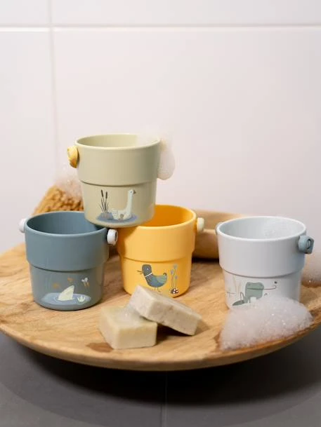 Lot De 4 Gobelets De Bain Little Goose - LITTLE DUTCH Multicolore - Little Dutch 3 Lot De 4 Gobelets De Bain Little Goose - LITTLE DUTCH Multicolore - Little Dutch