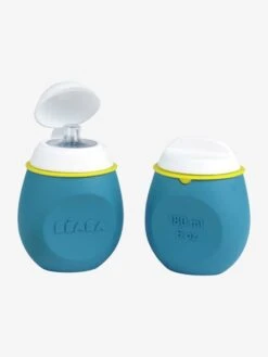 Lot De Gourdes Pour Compotes BEABA Babysqueez' 2 En 1 + Squeez'portion Blue - Beaba 12 Lot De Gourdes Pour Compotes BEABA Babysqueez' 2 En 1 + Squeez'portion Blue - Beaba -Produits Pour Bébé lot de gourdes pour compotes beaba babysqueez 2 en 1 squeezportion 4
