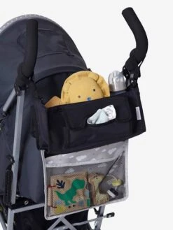 Organisateur De Poussette Gris Clair - Vertbaudet -Produits Pour Bébé organisateur de poussette 3